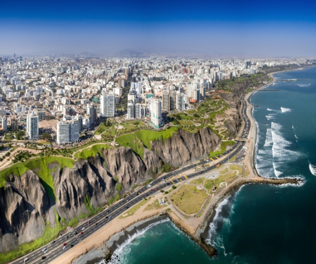 How is Holy Week celebrated in Lima, Peru? 