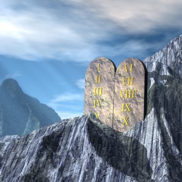 Los diez mandamientos de la biblia