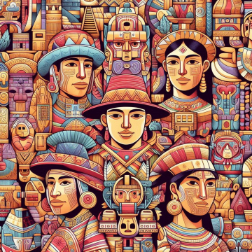 The different civilizations that inhabited Peru 