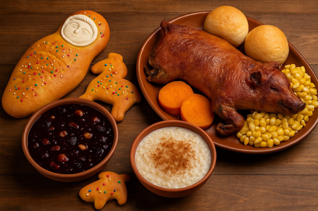 Typical dishes for All Saints\' Day: from mazamorra to roast suckling pig 
