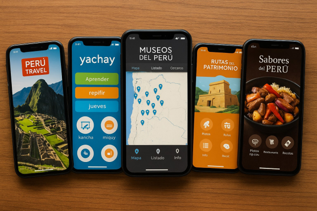 Aplicaciones peruanas que promueven la cultura y el turismo local