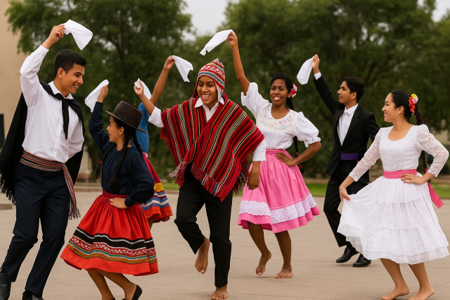Peruvian school dances for end-of-year performances 