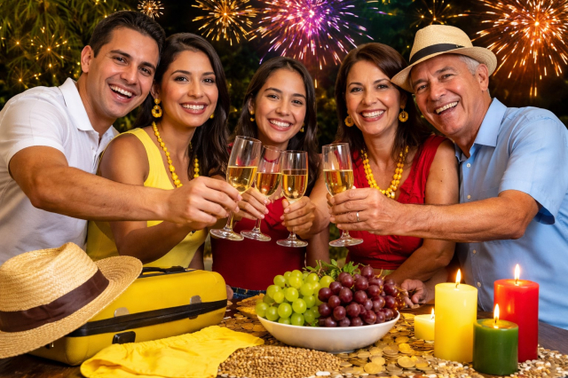 Costumbres peruanas más curiosas para despedir el año