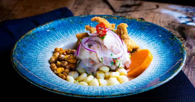 Comida en Machu Picchu