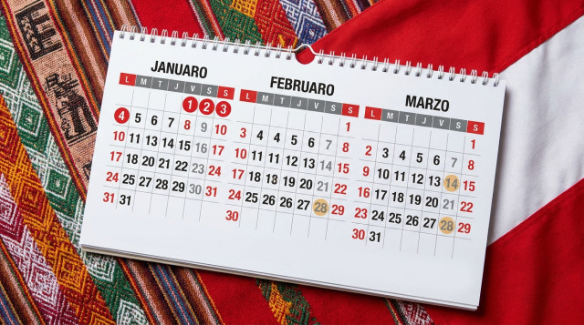 El mayor vacío de feriados del año en el Perú: de Año Nuevo a Semana Santa y cuántos días hay sin descanso
