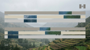Longitud y distribución de los periodos sin fechas señaladas en el calendario del Perú