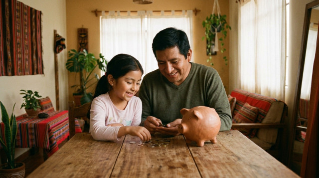 Cómo fomentar el ahorro y la educación financiera en niños peruanos con ejemplos prácticos para la familia