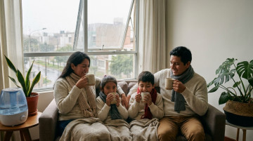 Cómo prevenir enfermedades respiratorias ante el descenso de temperaturas y el aumento de la humedad en el Perú
