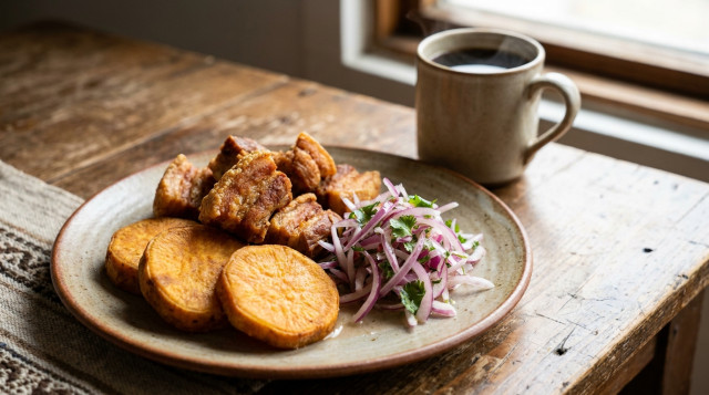 Día del Chicharrón de Cerdo Peruano historia y secretos para preparar el mejor desayuno tradicional