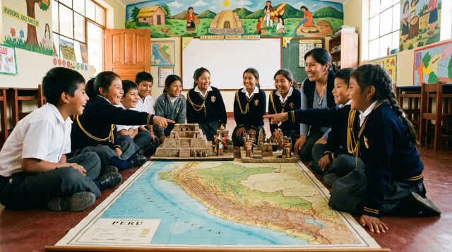 Métodos efectivos para enseñar la historia del Perú a niños de primaria de forma didáctica y divertida