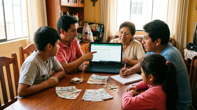 Cómo organizar el presupuesto familiar en Perú para ahorrar dinero y afrontar los gastos del hogar con éxito