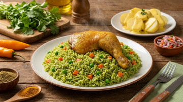 Cómo preparar un auténtico arroz con pollo peruano receta tradicional y secretos para que el arroz quede verde y graneado