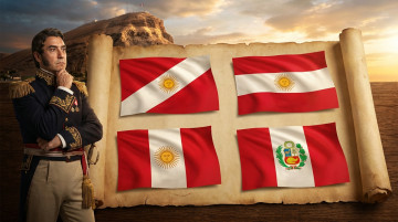 Significado de la Bandera del Perú y la historia de sus cambios desde la creación por el General San Martín