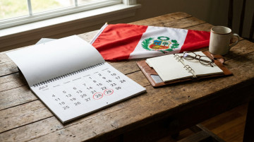 Cuántos feriados nacionales tiene el Perú y cómo se distribuyen durante el año