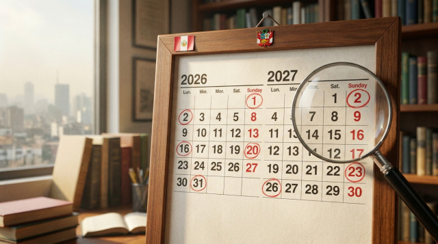 Rachas y récords: años con más feriados en domingo y otros datos curiosos del calendario peruano